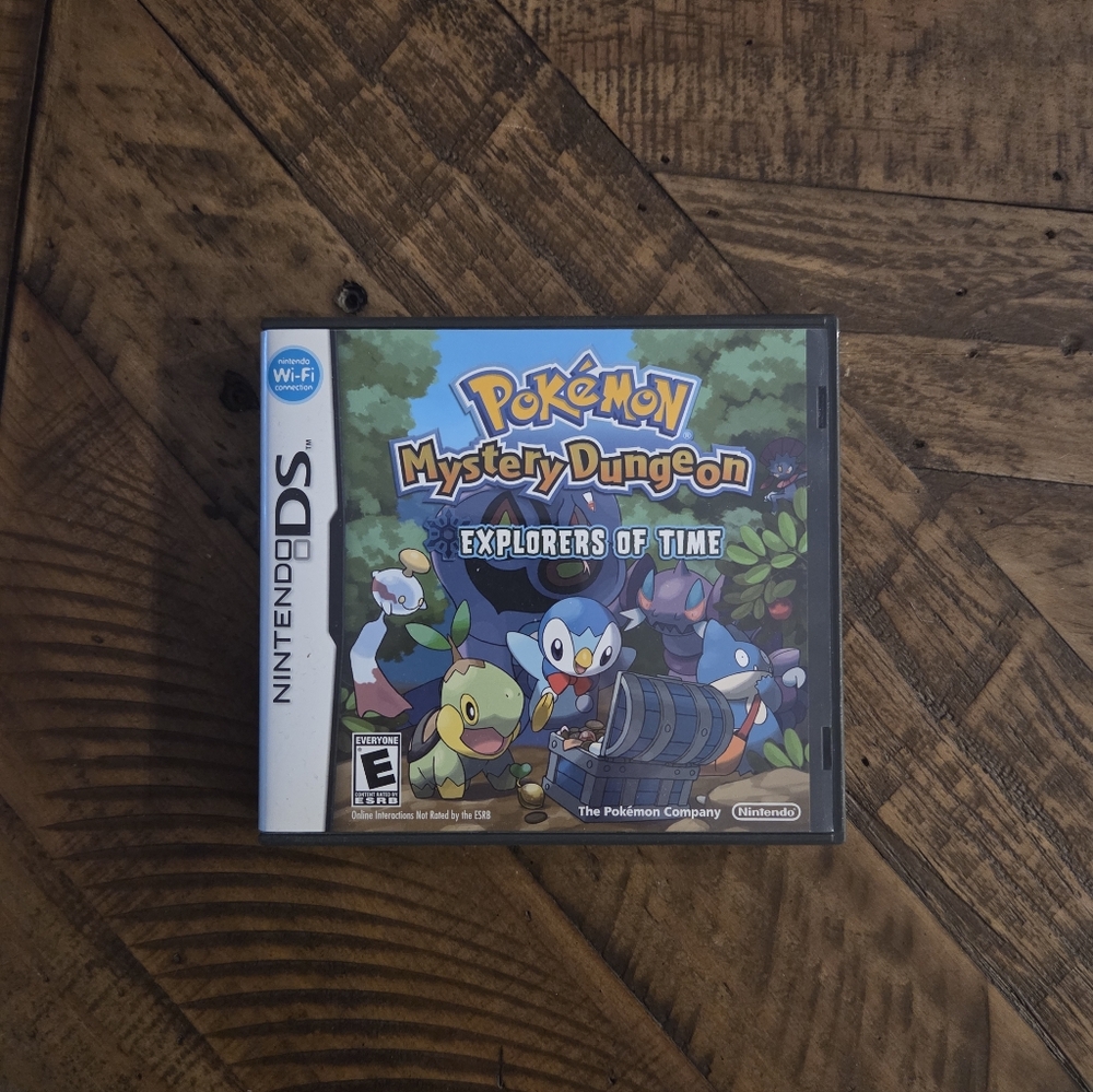 Pokemon Mystery Dungeon: Explorers of Time (Case/Game/Manual Included)